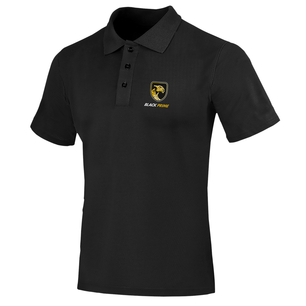 Camisa Polo Preta Black Prime Tam Gg