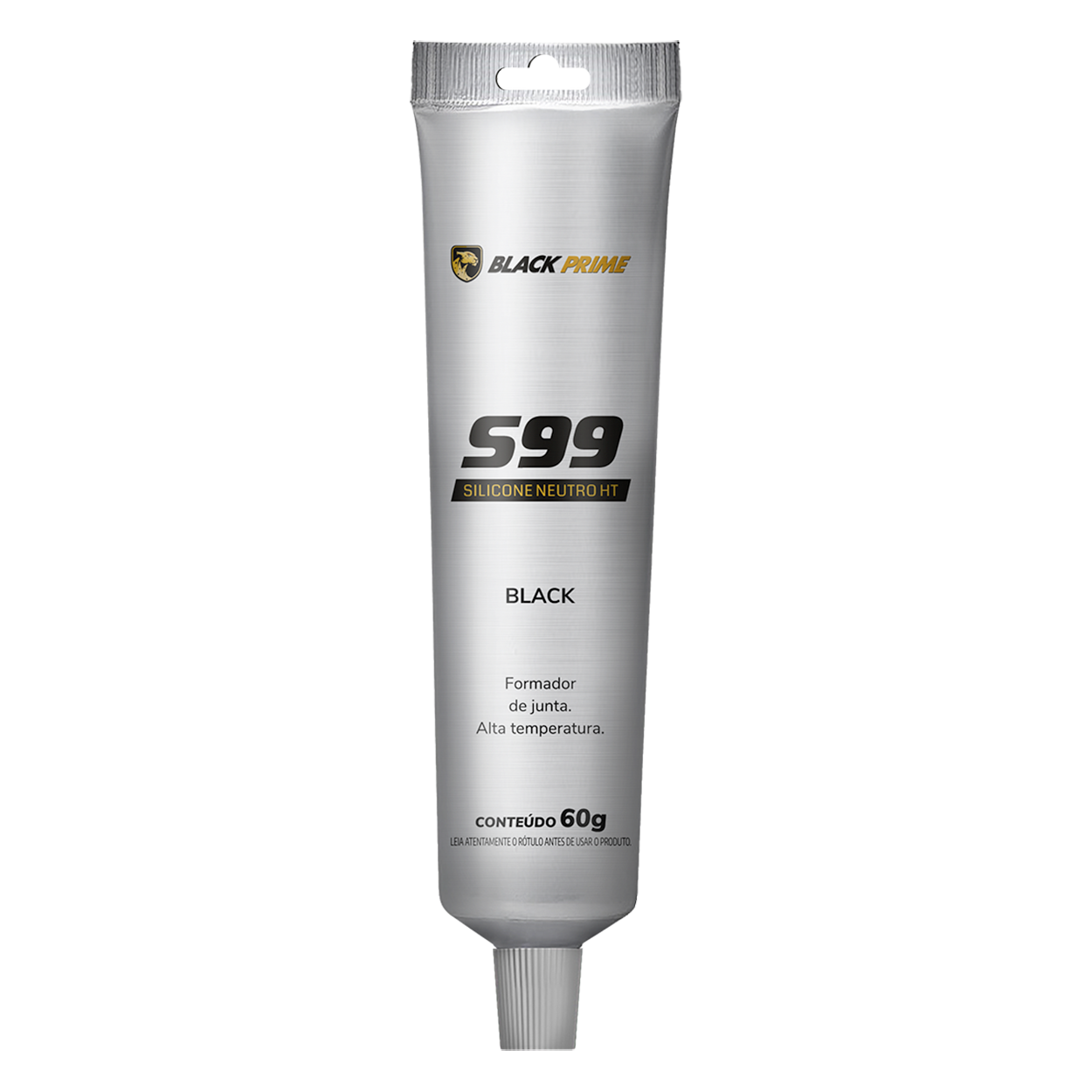 Silicone Neutro Ht S99 Black Prime Preto 60g