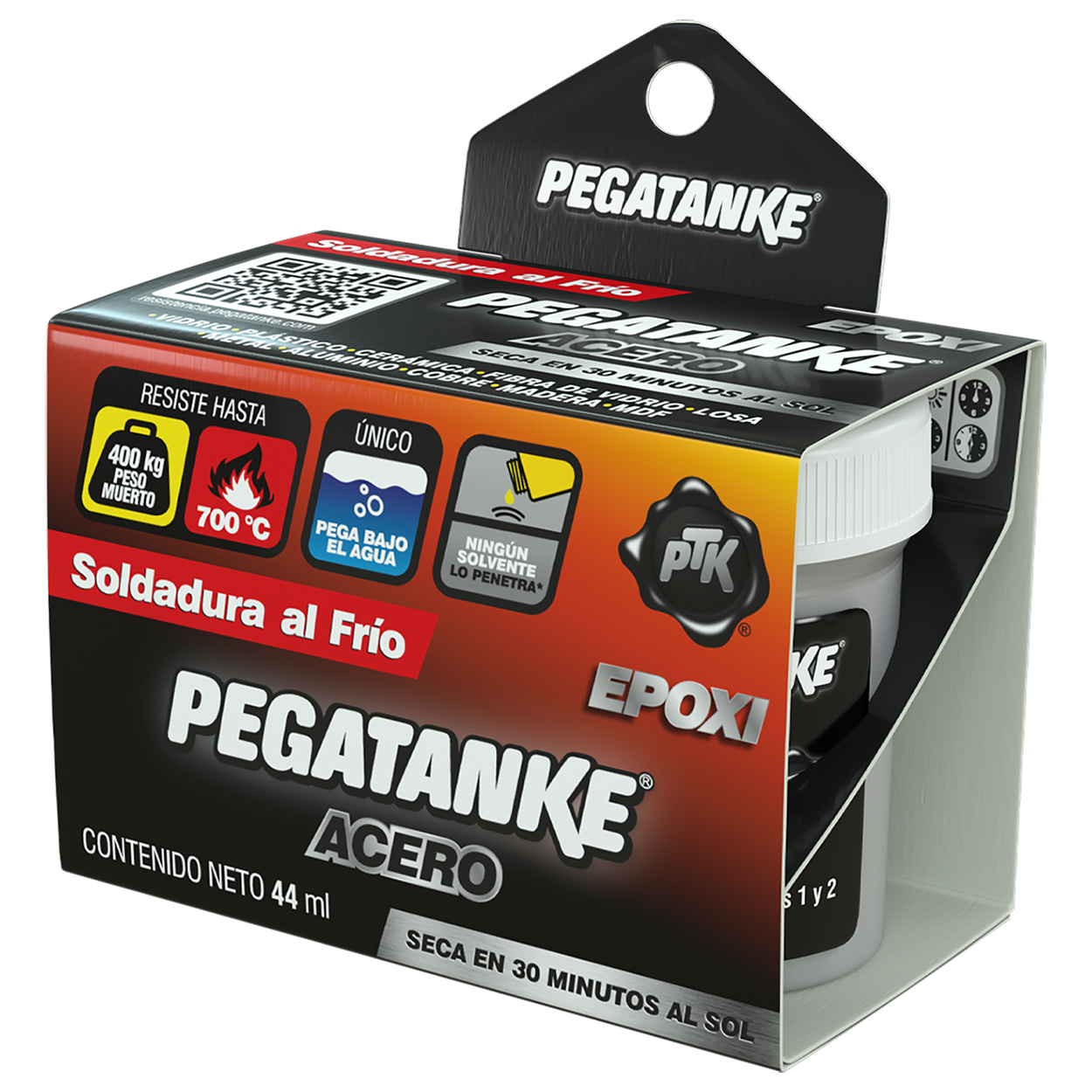 Adesivo Epoxi Pegatanke Aço 42,5g