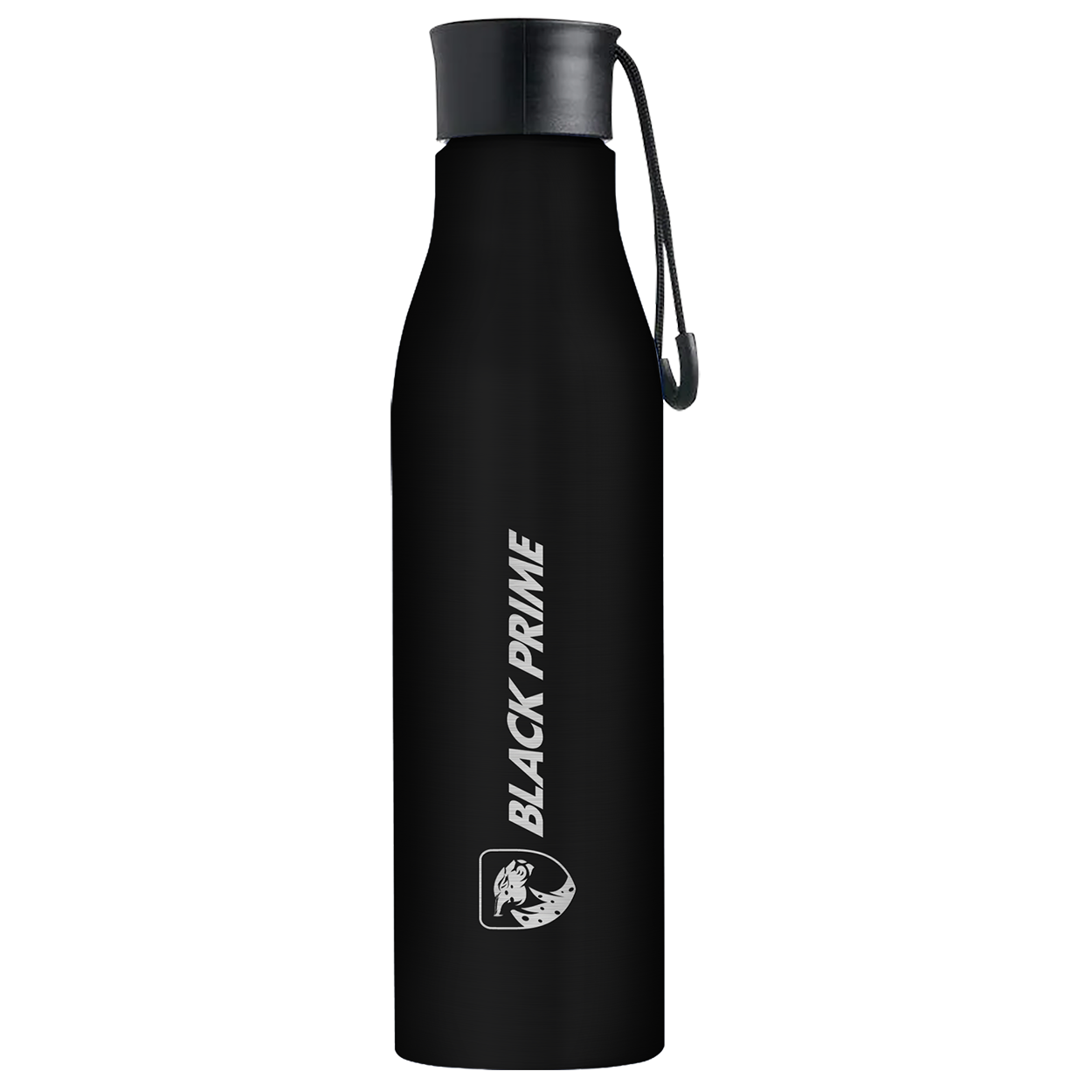 Garrafa em Aluminio Preta Black Prime 800ml