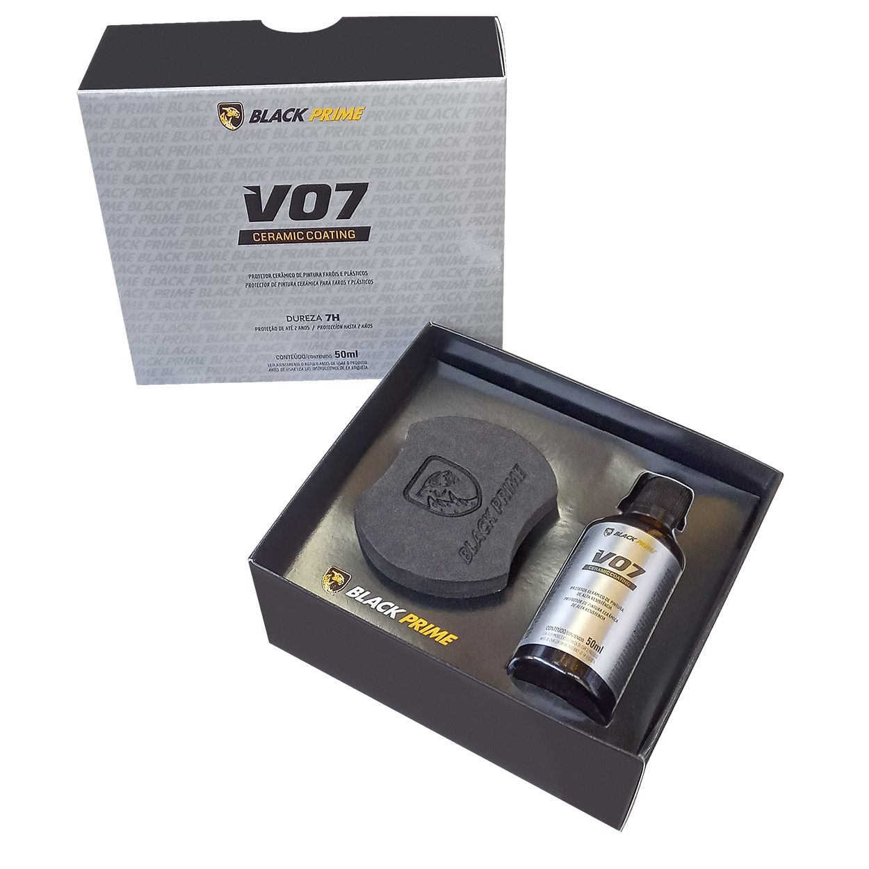 Vitrificador Ceramic Coantig V07 Black Prime 50ml