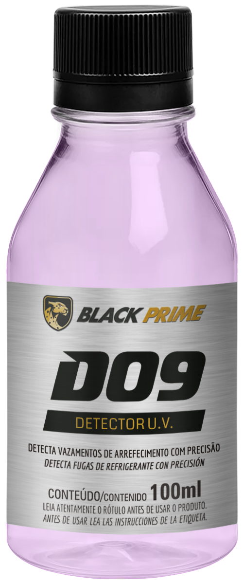 Detector de Vazamentos de Sistema de Arrefecimento D09 Black Prime 100ml