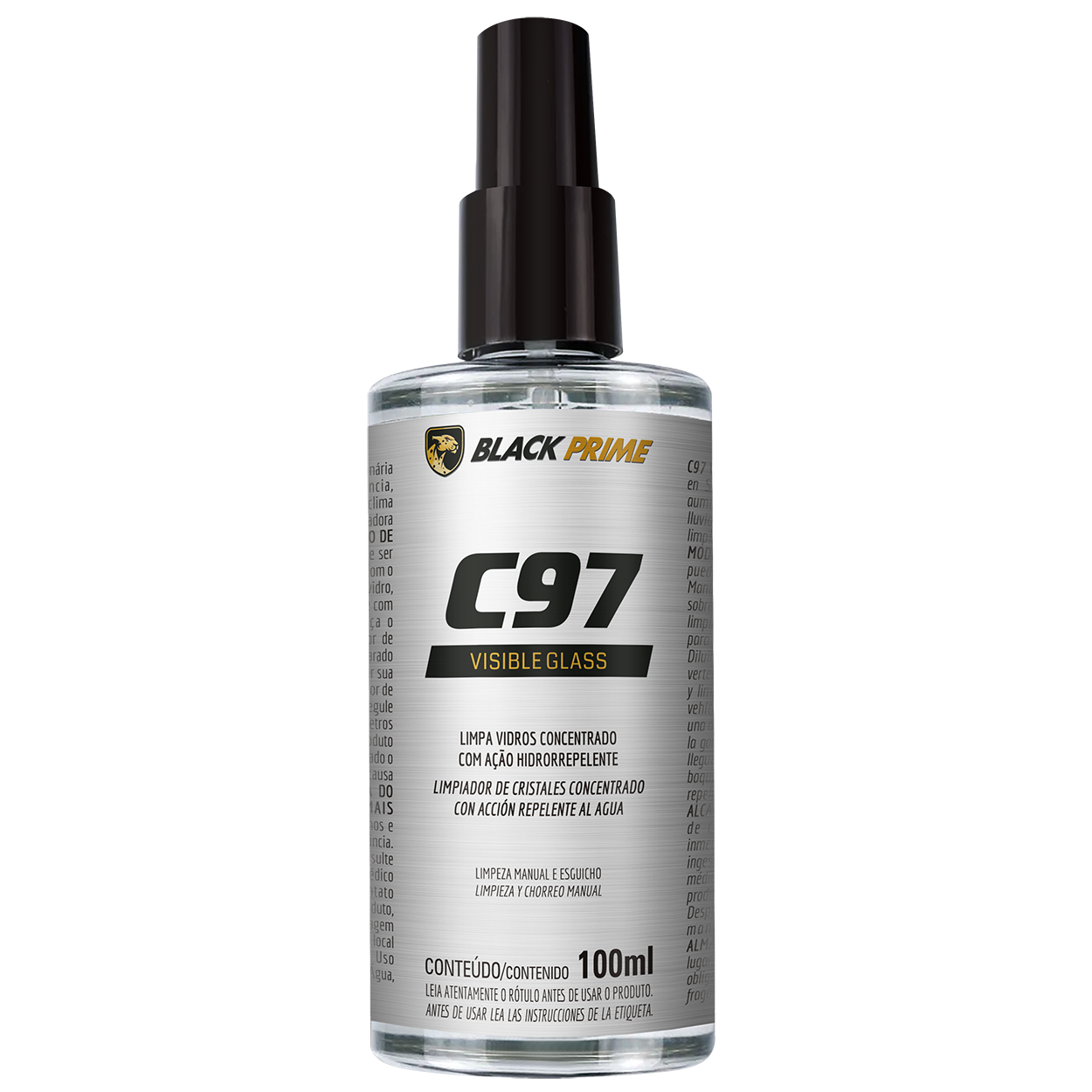 Cristalizador de Vidros C97 Black Prime 100ml